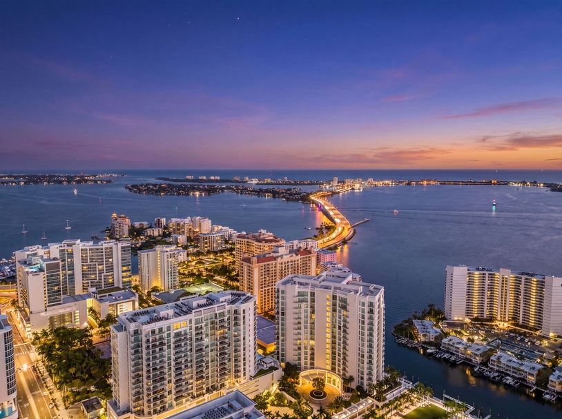 Residence 1009 at BAYSO Sarasota Waterfront Luxury Condo in The Quay - BAYSO Sarasota at 301 Quay Commons